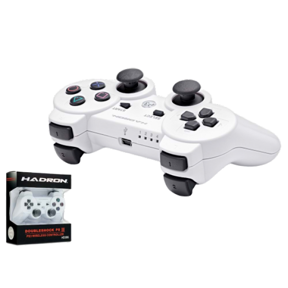 HADRON HD306 PS3 BLUETOOTH KABLOSUZ OYUN KOLU BEYAZ ürün görseli 1