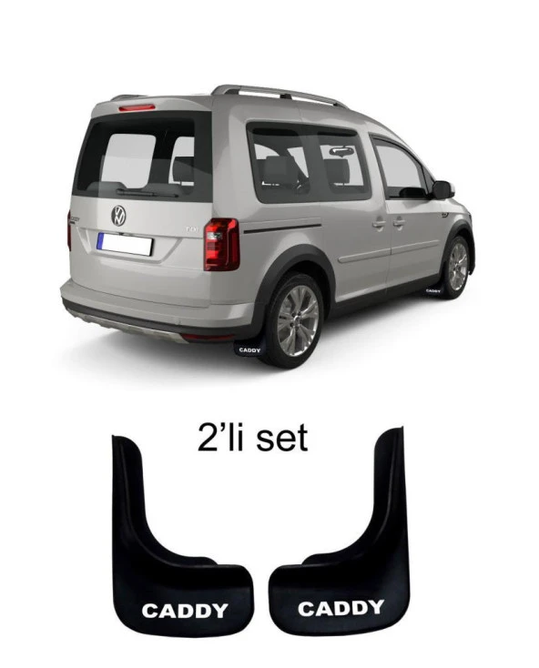 Volkswagen Caddy 2015 Sonrası 2li Paçalık Çamurluk Tozluk VW1UZ027 ürün görseli 1