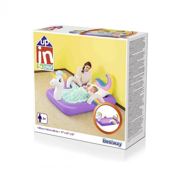 Bestway Unicorn Çocuk Yatağı - Resim 2