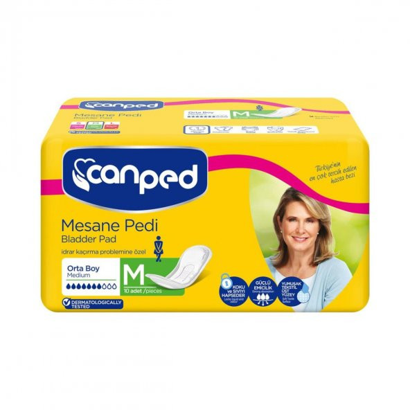 Mesane Pedi Canped Medium 10lu - Resim 2