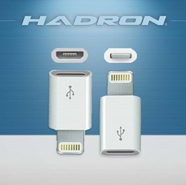 MICRO USB TO IPHONE LIGHTNING ÇEVİRİCİ HD4444 ürün görseli 1