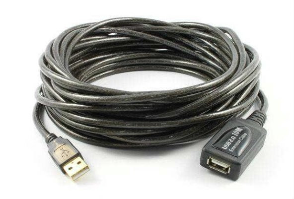 LEBRON 10 MT USB UZATMA KABLOSU EXTENSION KABLO 10MT ürün görseli 1
