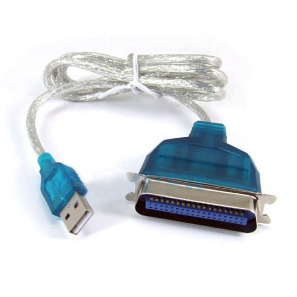 USB TO IEEE 1284 ÇEVİRİCİ ADAPTÖR USB TO PARALEL PORT YAZICI KABLOSU ürün görseli 1