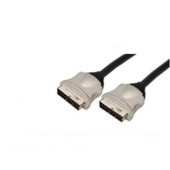 TTAF 96059 SCART SCART KABLO 2 M.METAL BAŞLIK ürün görseli 1