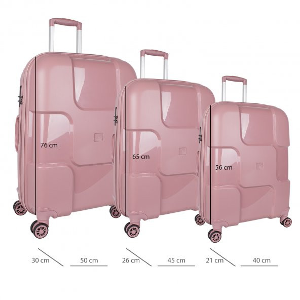 Bagacar Bubble Sert Silikon Kırılmaz Orta Boy Pembe - Resim 2