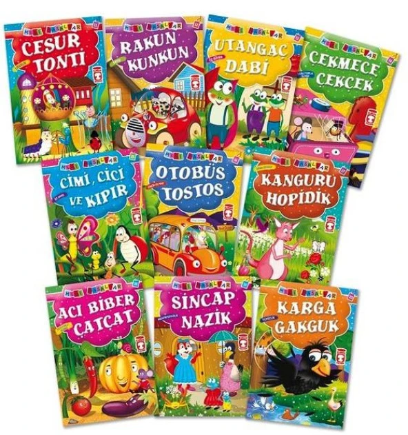 Timaş Mini Masallar 10 Kitap (Set 2) ürün görseli 1