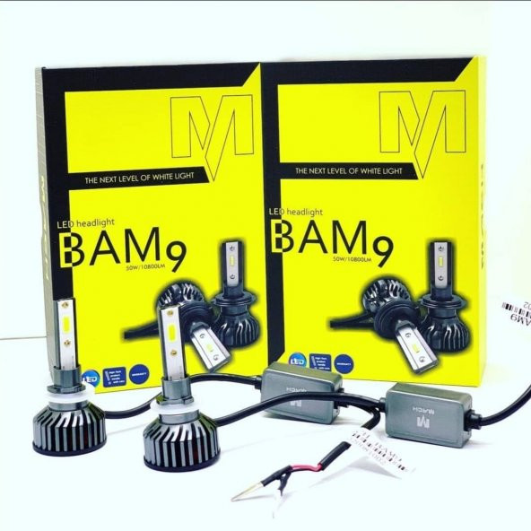 Mach BAM9 H1 Mini Led Xenon 10800LM - Resim 2