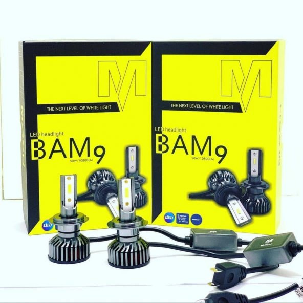 Mach BAM9 H1 Mini Led Xenon 10800LM - Resim 3