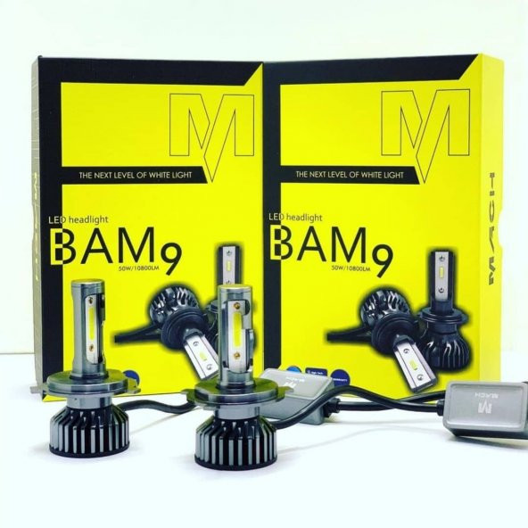 Mach BAM9 H1 Mini Led Xenon 10800LM - Resim 4