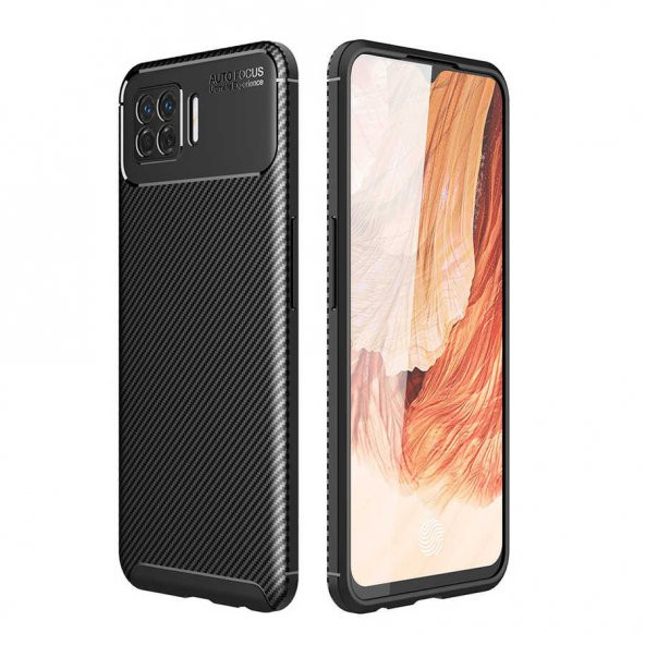 Oppo A73 Kılıf Zore Negro Silikon - Resim 3