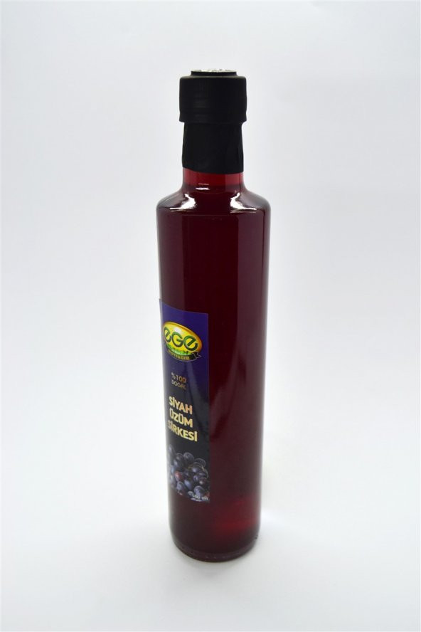 Egemutfağım - Doğal Siyah Üzüm Sirkesi - 500 ML - Resim 3