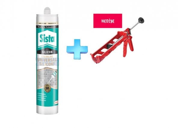 Sista Şeffaf Silikon 280 ml +Silikon Tabancası Hediye ürün görseli 1