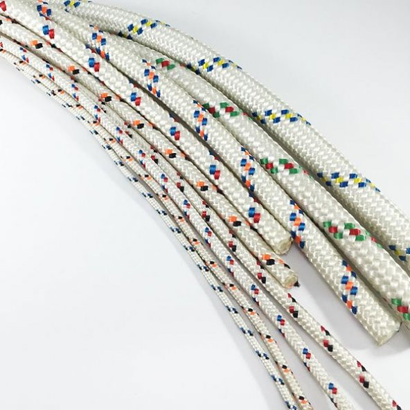 İSKOTA - İPEK - GEMİCİ - DAĞCI -TEKNE HALATI  4 MM 40 METRE ürün görseli 1