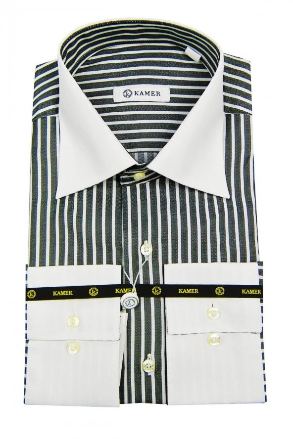 Erkek Slim Fit Gömlek 2536 002536 - Resim 2