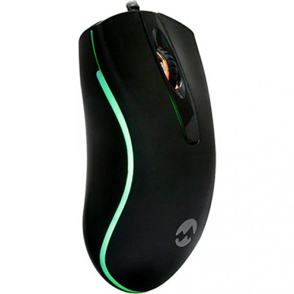 Everest SM-M9 USB Kablolu Siyah 3D Optik LED Mouse - Resim 2