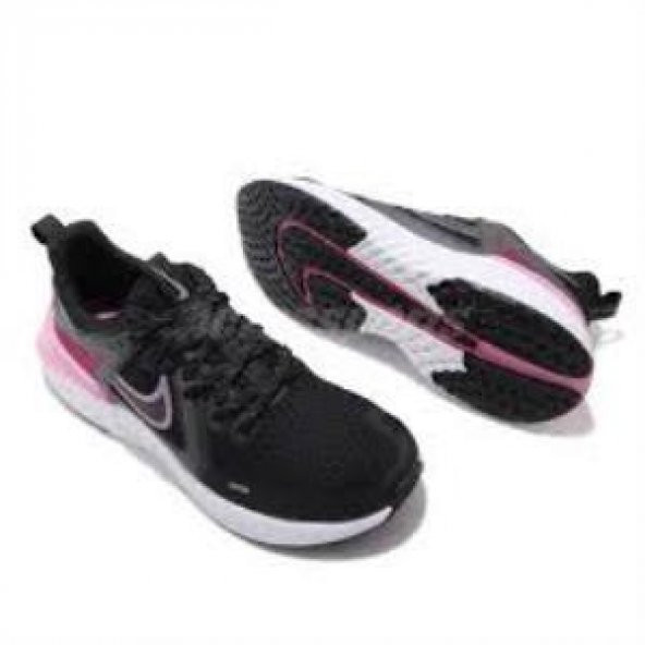 Nike Legend React 2 Kadın Siyah Koşu Ayakkabısı - Resim 2
