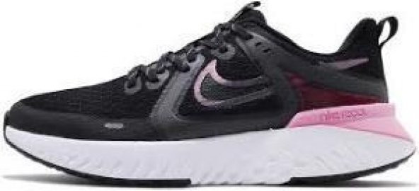 Nike Legend React 2 Kadın Siyah Koşu Ayakkabısı - Resim 4