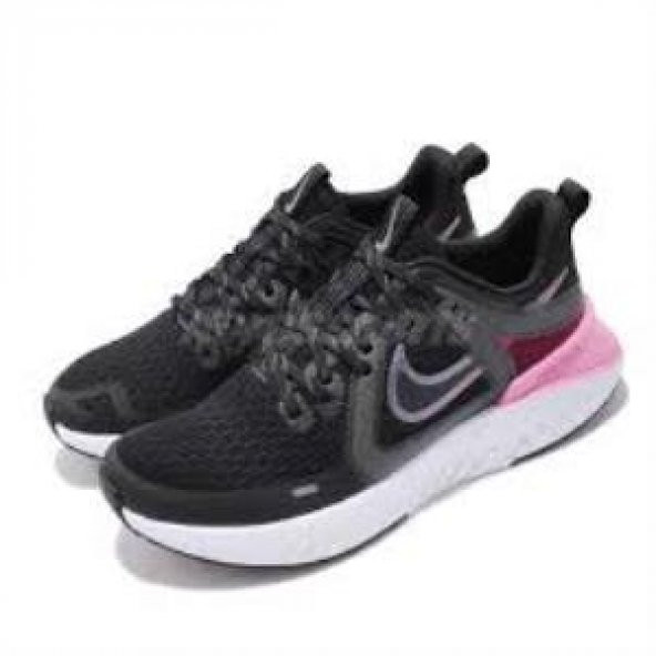 Nike Legend React 2 Kadın Siyah Koşu Ayakkabısı - Resim 5