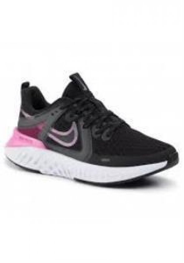 Nike Legend React 2 Kadın Siyah Koşu Ayakkabısı - Resim 8
