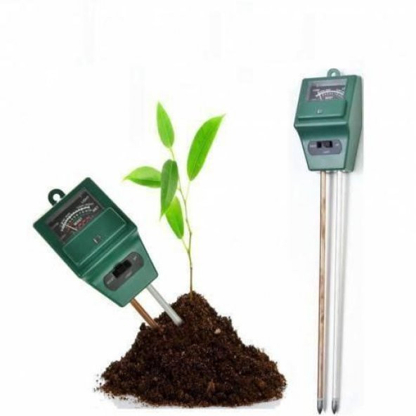 Toprak Nem Ölçer + PH Ölçer + Işık Ölçer ürün görseli 1