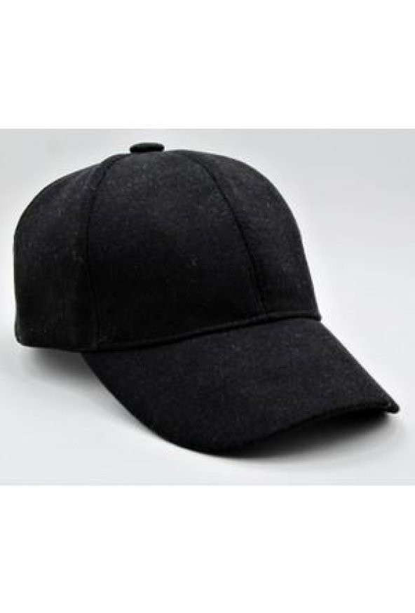 ERKEK KIŞLIK KAŞE SİYAH SNAPBACKS ŞAPKA ürün görseli 1