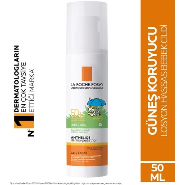 La Roche Posay Anthelios SPF 50+ Baby Milk PPD 39 50ml ürün görseli 1