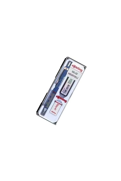 Rotring Okul Seti Versatil Min Silgi Hediyeli 0.7 Mm Mavi - ürün görseli 1
