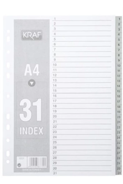 KRAF Separatör 1031 1-31 Rakam ürün görseli 1