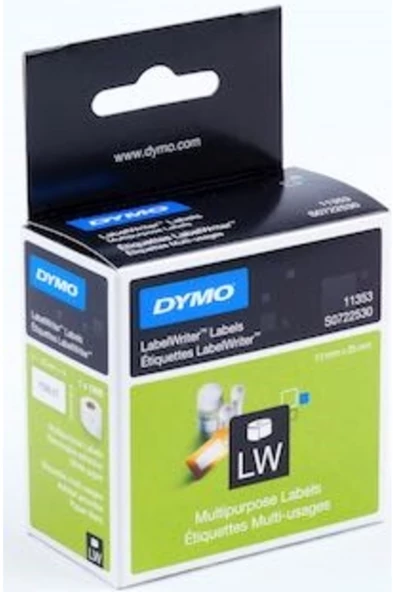Dymo Etiket Lw Çok Amaçlı 24x12 1000 Ad 0722530-11353 1 Adet ürün görseli 1