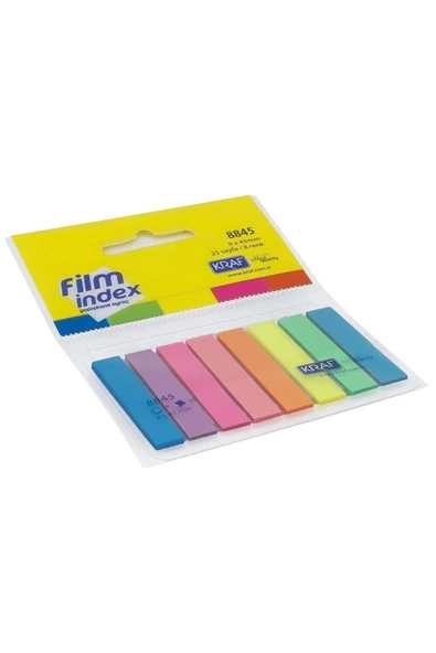 KRAF Film Index 8 Renk X 25 Sayfa ürün görseli 1