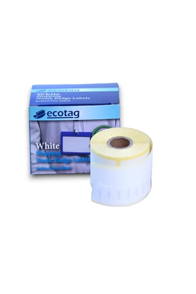 ECOTAG Dymo Lw Muadili Klasor Sırt Etiketi 190 Mm X 59 Mm-110 Adet ürün görseli 1