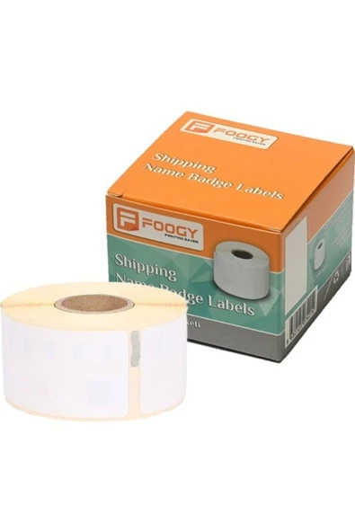 FOOGY Dymo Lw Muadili Isim Yaka Kartı Etiketi 89 mm x 41 mm ürün görseli 1