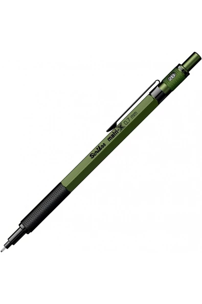 Scrikss Matrix 0.7mm Mekanik Kurşun Kalem Haki- ürün görseli 1