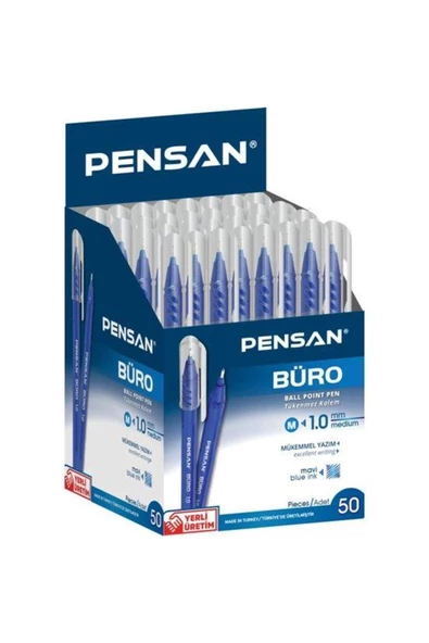 Pensan Büro Tükenmez Kalem 1mm 2270 50 Li Paket ürün görseli 1