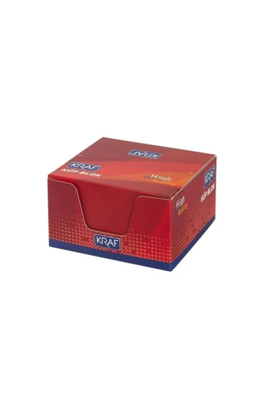 KRAF Küp Blok Beyaz 8*8 Cm 115g ürün görseli 1