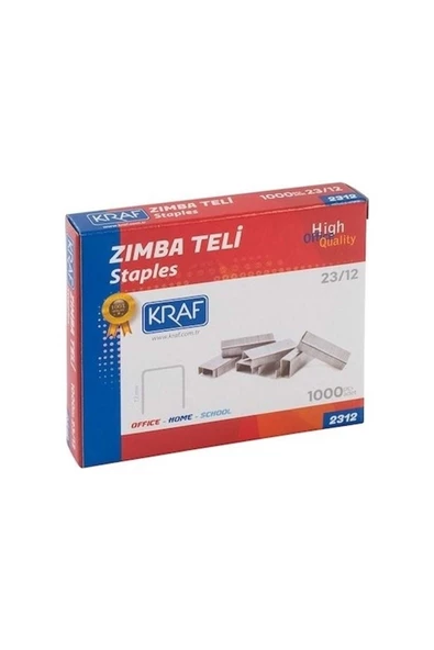 KRAF Zımba Teli No:23/12 1000'li ürün görseli 1