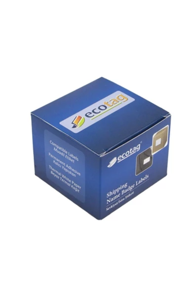 ECOTAG Dymo Lw Etiket Muadili Disket Etiketi 70 Mm X 54 Mm ürün görseli 1