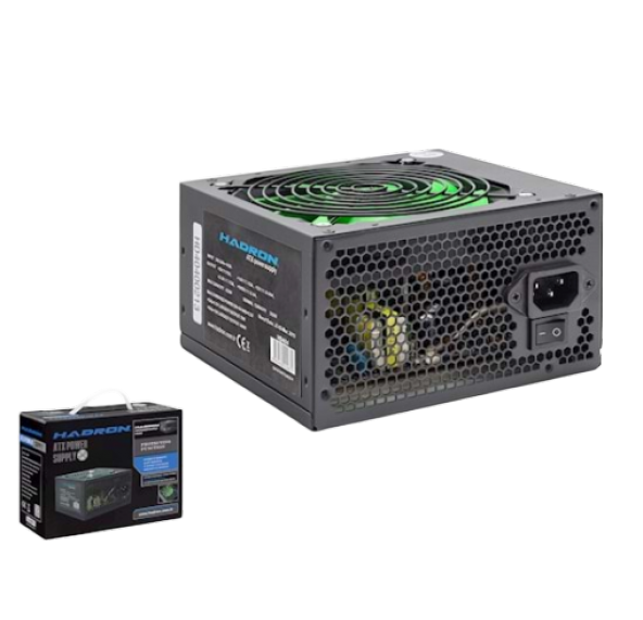 HADRON HD404 300W 12CM FANLI PC BİLGİSAYAR POWER SUPPLY GÜÇ KAYNAĞI ürün görseli 1