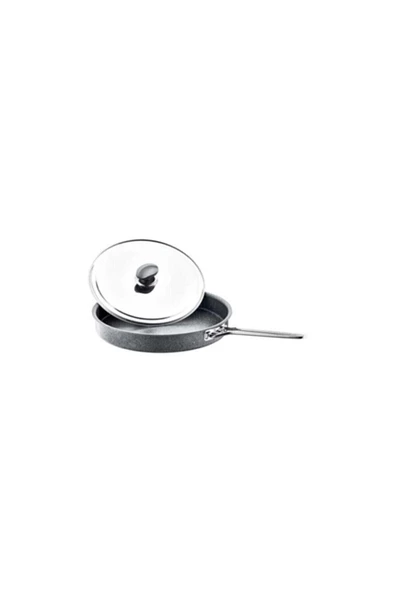 Oms OMS 3222/34 Kızartma Tavası Metal Kapak Kahverengi 34x5 cm 4 Lt. ürün görseli 1