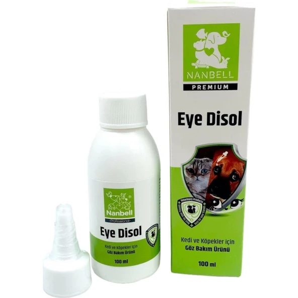 Nanbell Eye Disol Kedi Köpek Göz Bakım Ürünü 100Ml ürün görseli 1