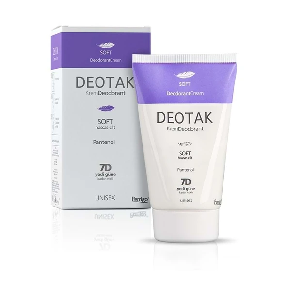 Deotak Krem Deodorant Unisex 35ML Soft (Hassas Cilt) ürün görseli 1