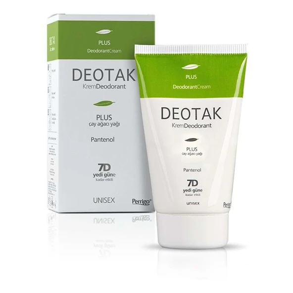 Deotak Krem Deodorant Unisex 35ML Plus (Çay Ağaçı Yağı) ürün görseli 1