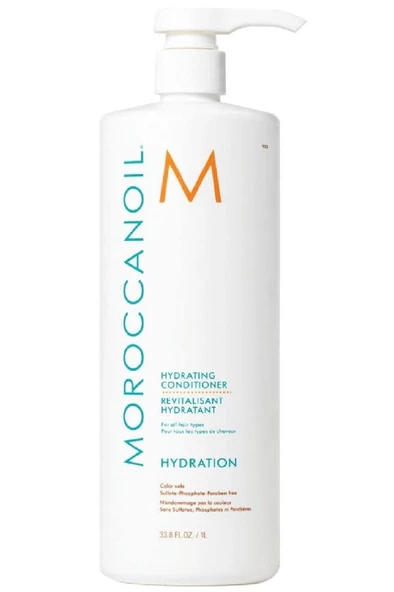 Hydrating Conditioner Süper Nemlendirici Krem 1000ml Moroccanoil ürün görseli 1