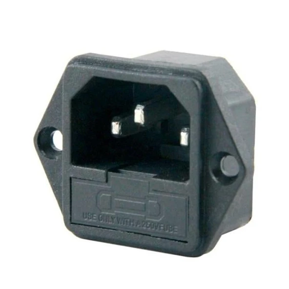 Ayt Bilgisayar C7 Şase Erkek Power Şase Erkek Bilgisayar Pc Elektirik Kablosu Soketi ürün görseli 1