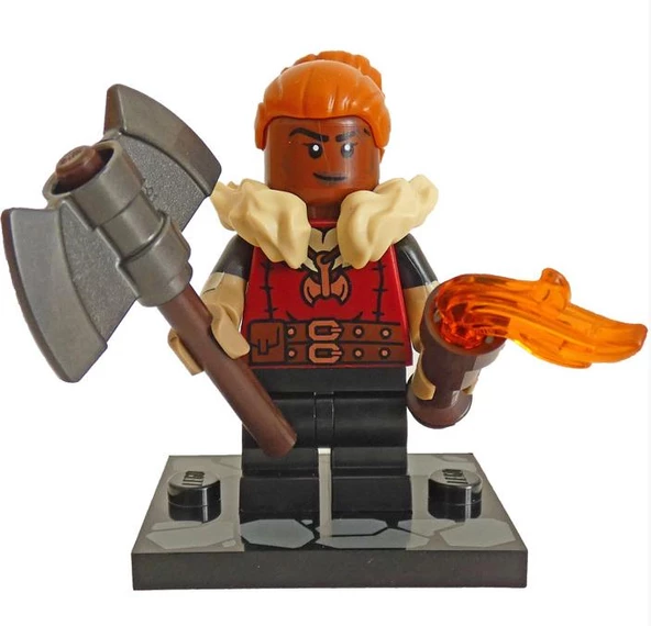 Lego Minifigür 71047 Dungeons & Dragons - 1 Dwarf Barbarian ürün görseli 1