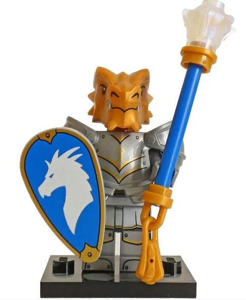 Lego Minifigür 71047 Dungeons & Dragons - 4 Dragonborn Paladin ürün görseli 1