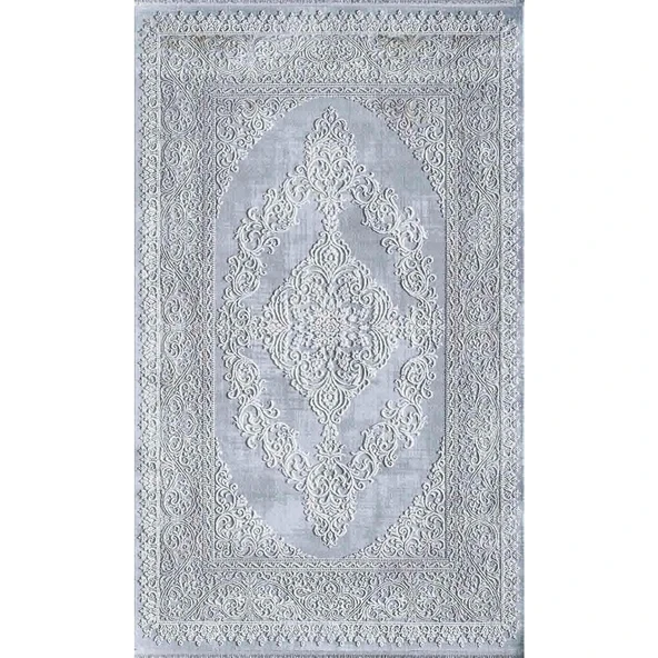 ARTEMİS DİOR 05860B VİZON GRİ HALI 160X230 ürün görseli 1
