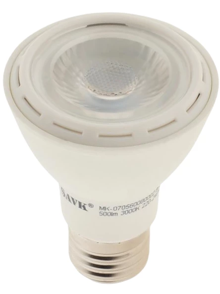 Şavk 7W 3000K (Sarı Işık) Par20 E27 Duylu Led Spot Ampul ürün görseli 1