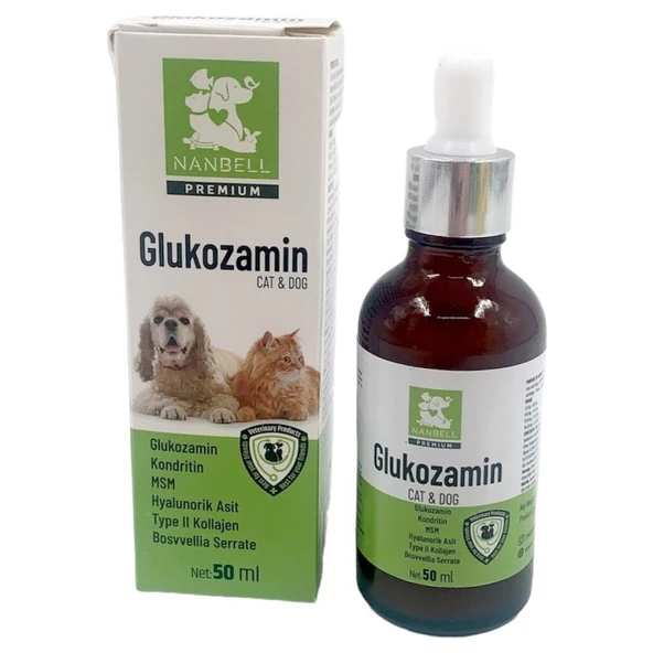 Nanbell Glukozamin Kedi Köpek Şurup 50Ml ürün görseli 1