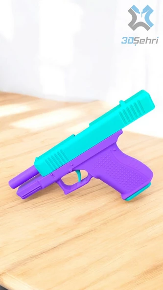 Glock 19 Hareketli Özel Tasarım - Resim 6